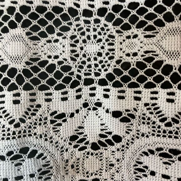 West Loop white lace dress/coverup - Picture 2 of 5